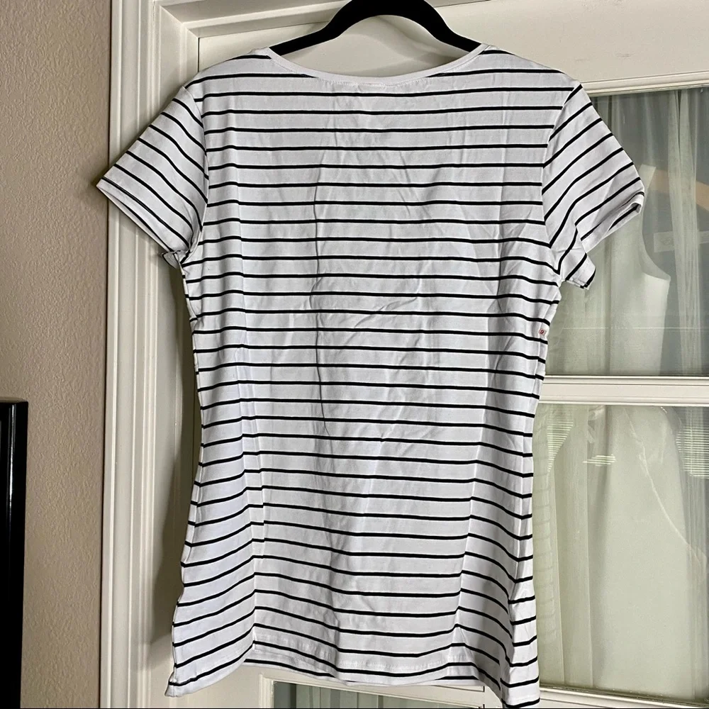 🆕 Striped Breastfeeding Nursing Tee - Picture 3 of 6